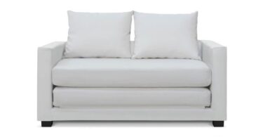 photo canapé menzzo yz101 convertible compact blanc