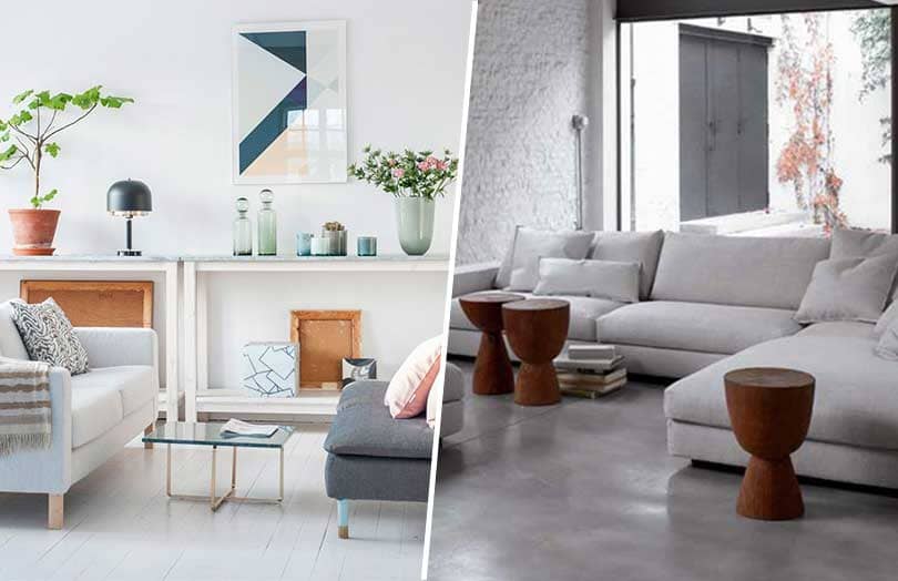 choisir 1 canapé d'angle ou 2 canapés simples dans son salon