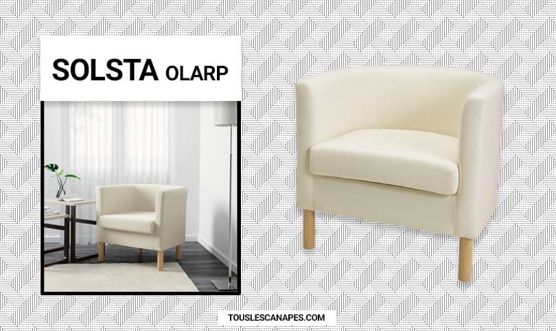 fauteuil rond Solsta Olarp IKEA